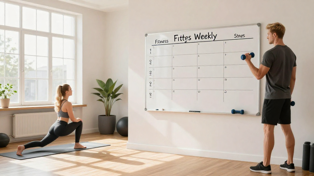 How to Create a Weekly Fitness Schedule